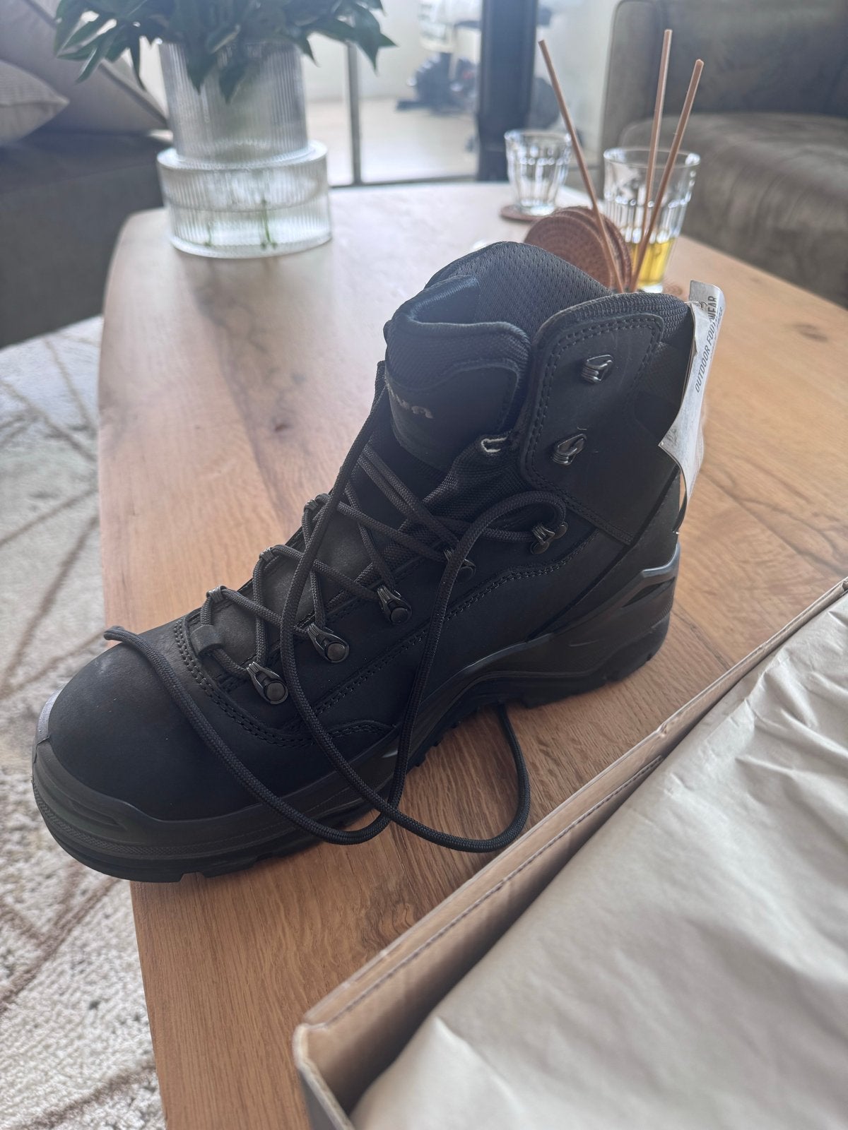 Lowa Renegade Work II GTX Mid werkschoenen maat 44, Zwart, Nieuw, Ophalen of Verzenden, Werkschoenen