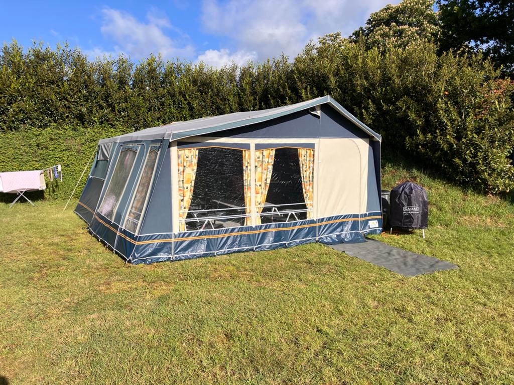 Gerjak Tago Indian Vouwwagen | 4-8 personen, Overige merken, Blauw, Ophalen of Verzenden, Aanwezig