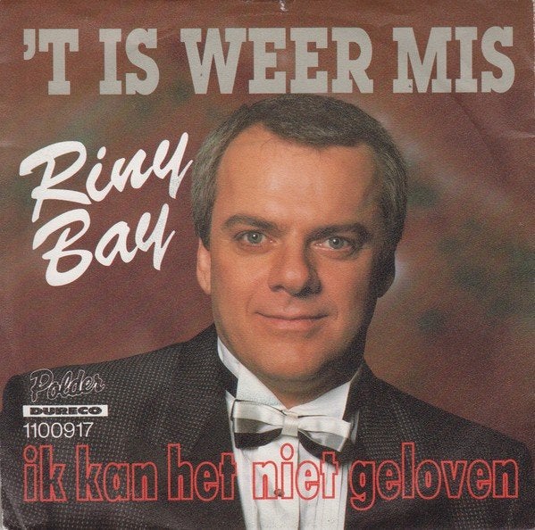 Vinylsingles riny bay gezocht, Ophalen of Verzenden, Zo goed als nieuw, Overige formaten, Levenslied of Smartlap