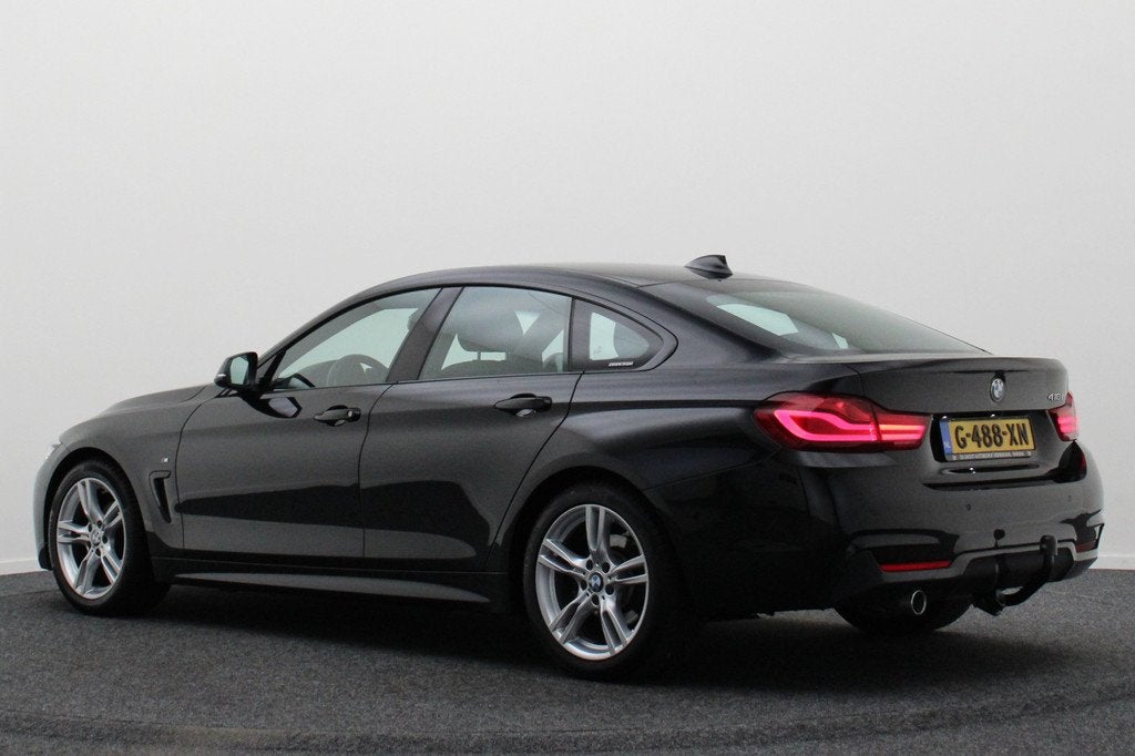 BMW 4 Serie Gran Coupé 418i Executive Edition M Sport Clima, Auto's, Automaat, Gebruikt, Alcantara, Zwart