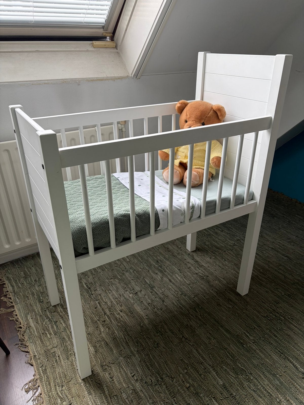 Kidsmill wiegje wit, Kinderen en Baby's, Babywiegjes en Ledikanten, Ophalen, Zo goed als nieuw, Wieg