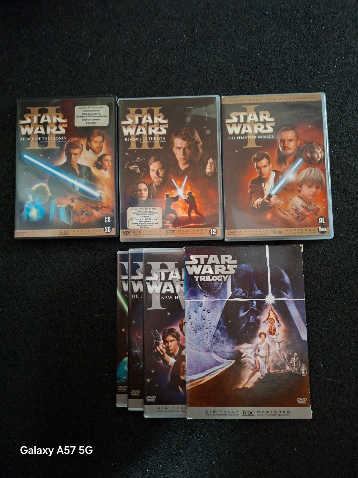 Star Wars Saga DVD Boxset - Episode I t/m VI, Cd's en Dvd's, Dvd's | Overige Dvd's, Gebruikt, Inclusief doosje, Remastered, Vanaf 12 jaar