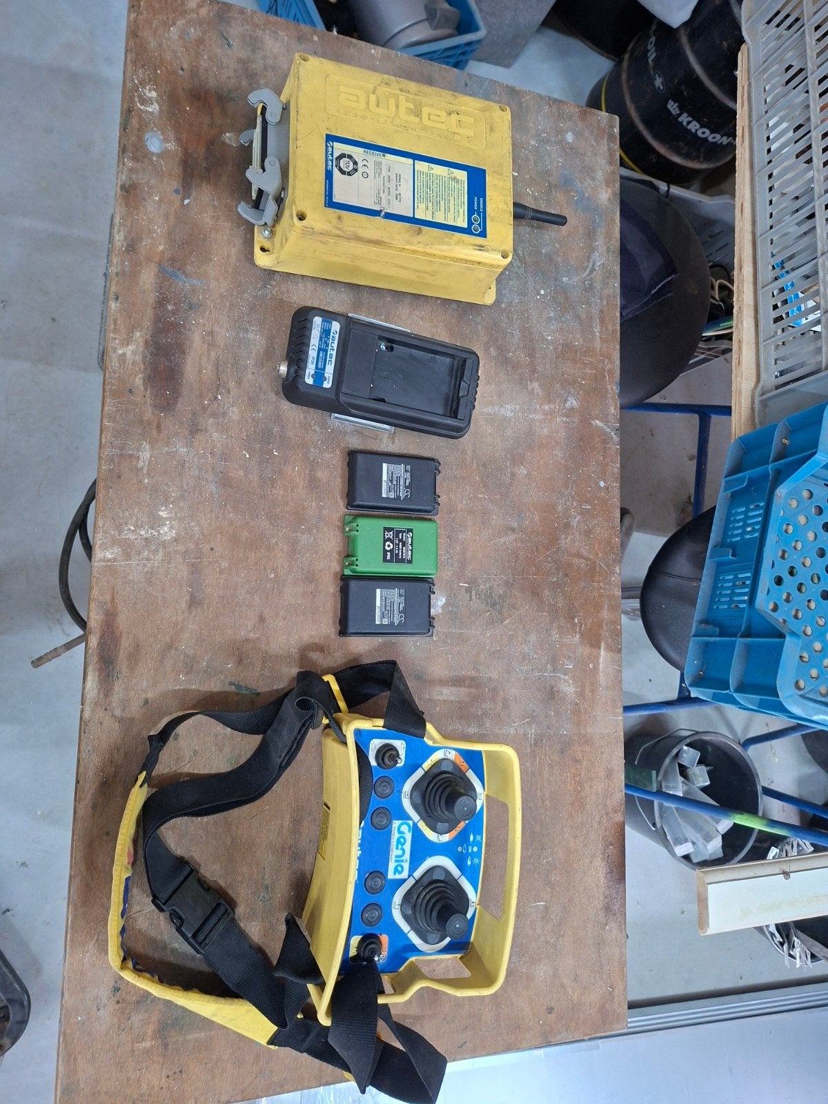 Autec Afstandsbediening & Ontvanger Genie/Terex Verreiker, Ophalen