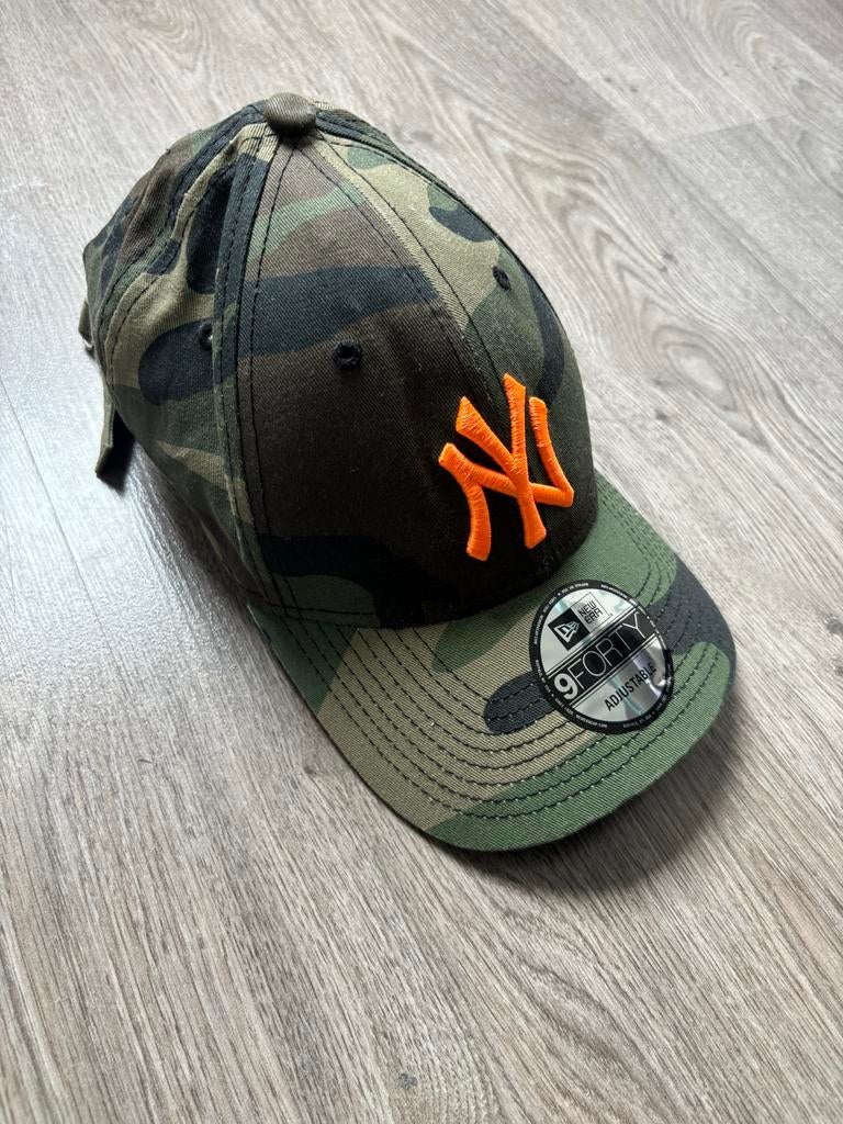 New Era NY Yankees Camo Cap - Nieuw met labels, Ophalen of Verzenden, Nieuw, Maat 38/40 (M), Groen