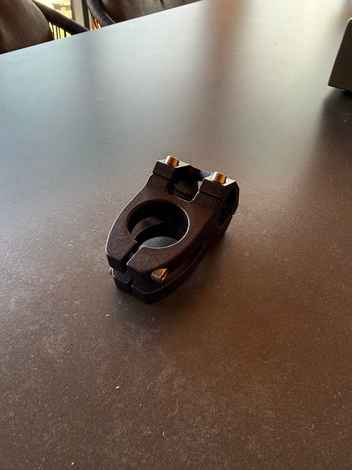 Lunje stem 25.4x45mm zwart, Ophalen, Nieuw, Overige typen