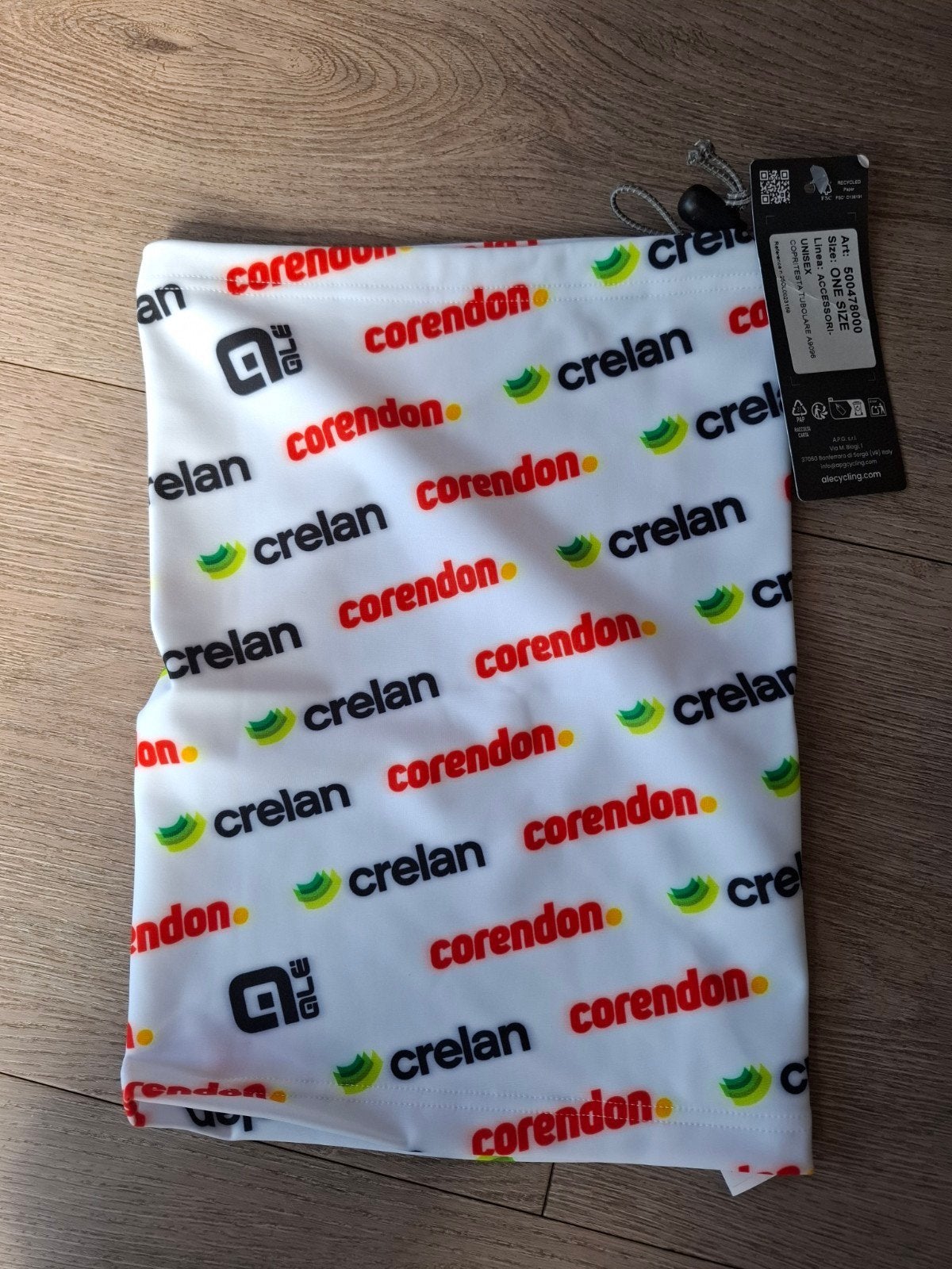 crelan corendon buff/muts, Ophalen of Verzenden, Bovenkleding