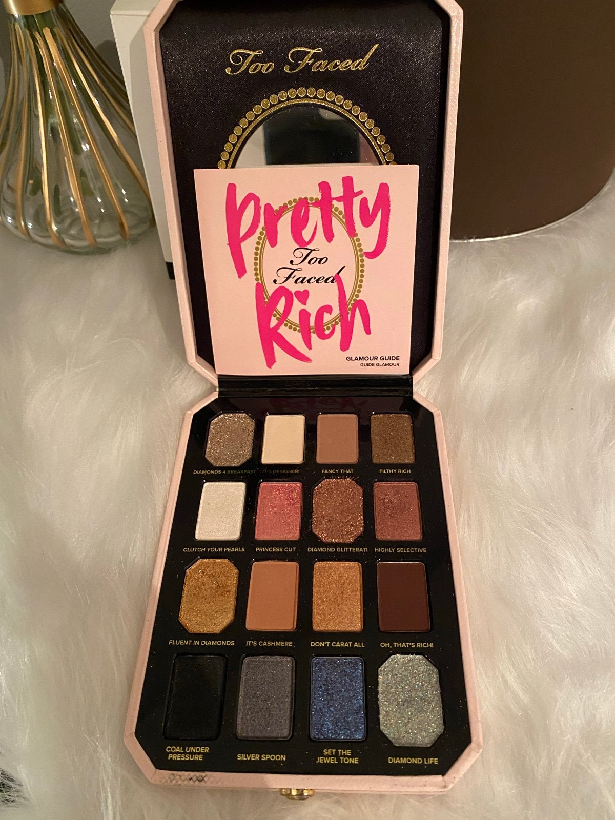 Too Faced Pretty Rich Diamond Light Oogschaduw Palette, Nieuw, Ophalen of Verzenden, Make-up, Overige kleuren