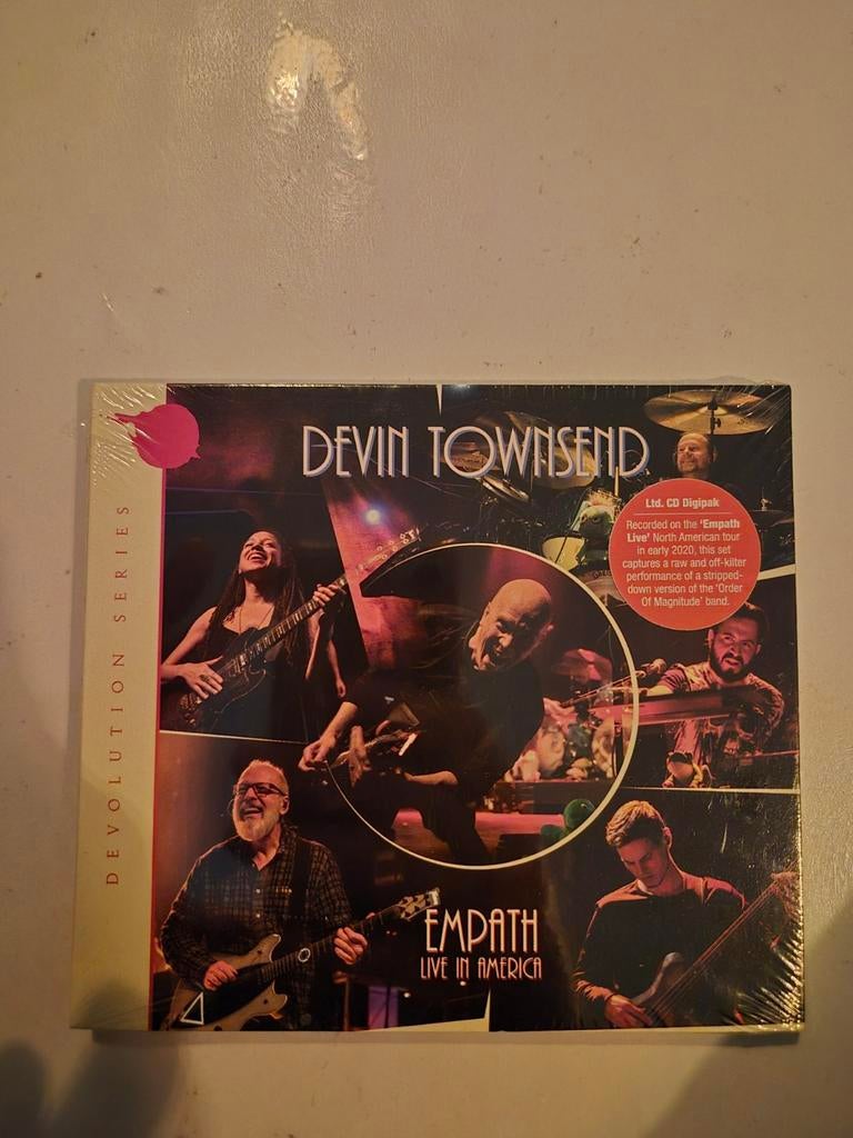 Devin Townsend - Empath live in America. Cd. 2023. NIEUW, Ophalen of Verzenden, Nieuw in verpakking