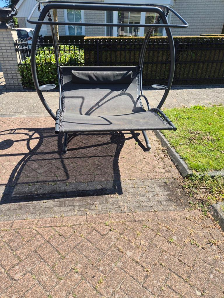 2 persoons lig/schommelstoel, Ophalen of Verzenden, Gebruikt
