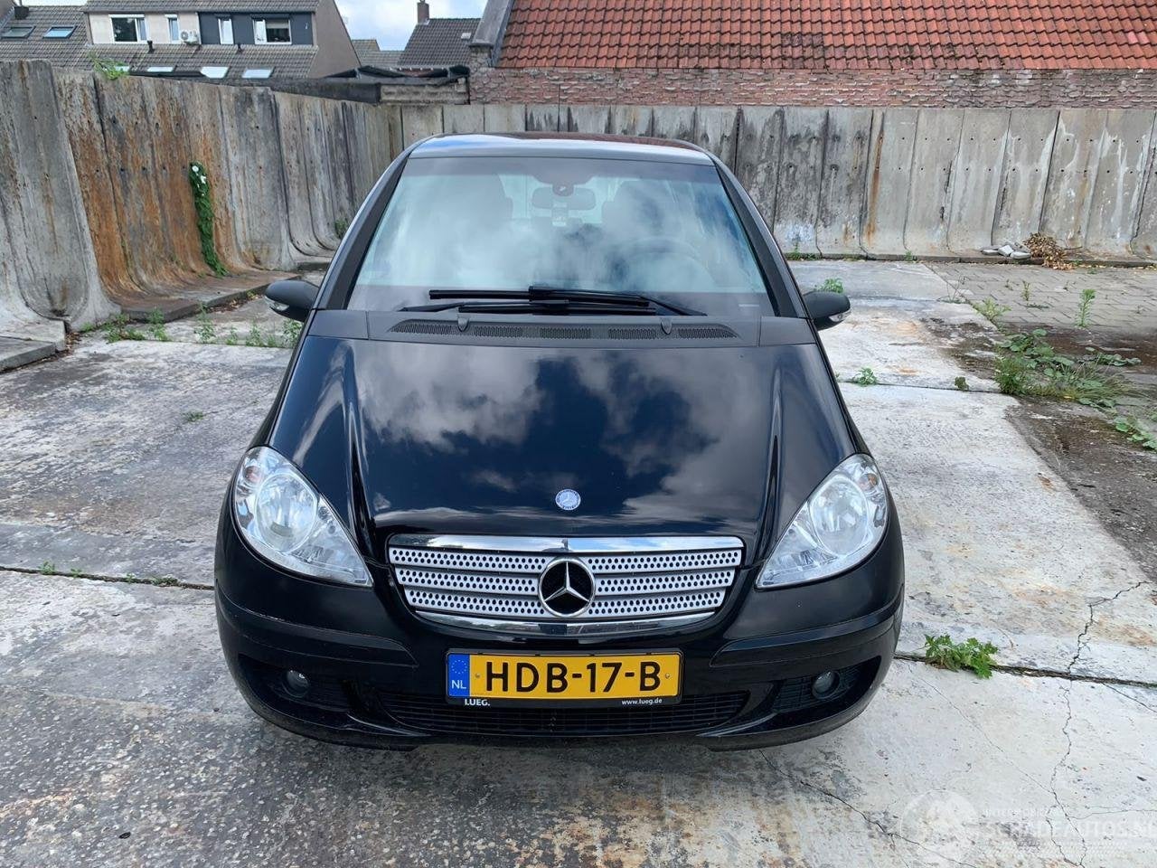 Mercedes-Benz A-Klasse a 150 (bj 2007), 1498 cc, Zwart, Mercedes-Benz, Handgeschakeld