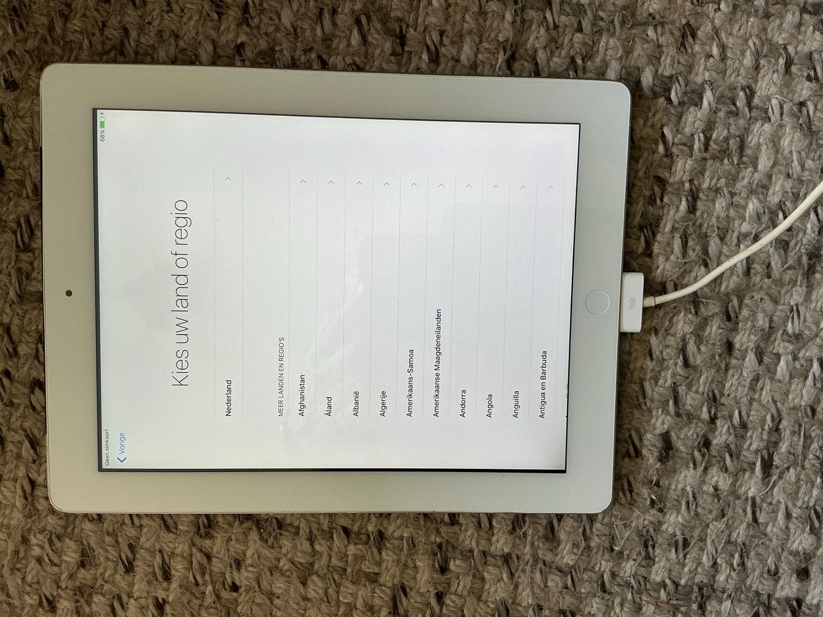 Apple iPad A1430, Computers en Software, 10 inch, Gebruikt, Apple iPad, Wit