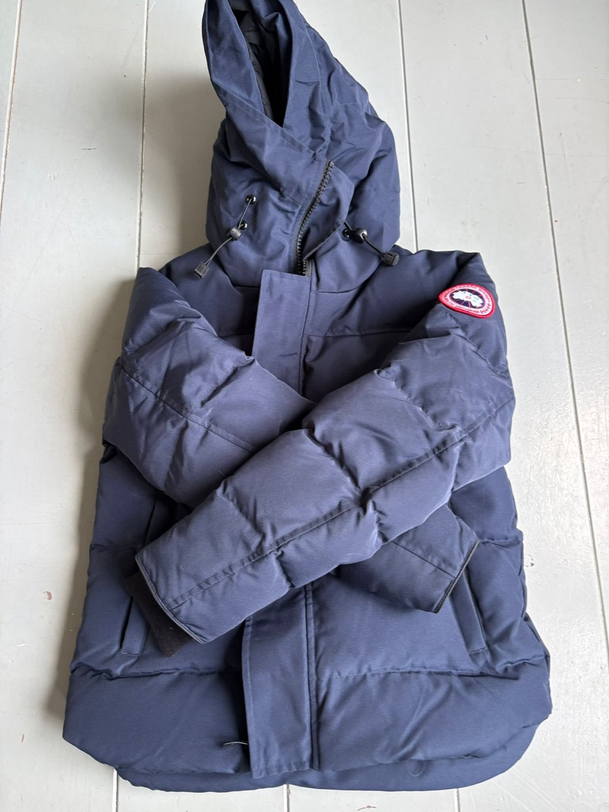 Mooie 1 op 1 Canada Goose jas - ongedragen, Ophalen of Verzenden, Nieuw, Overige maten, Blauw