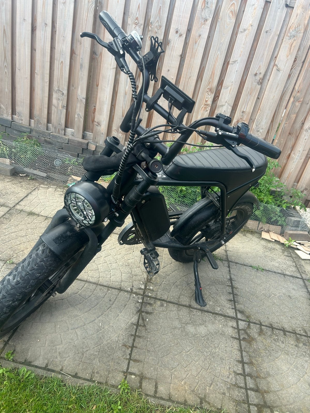 Stoere Fatbike met Nieuwe Remmen en Achterband, Gebruikt, 50 km per accu of meer, 55 tot 59 cm, Ophalen