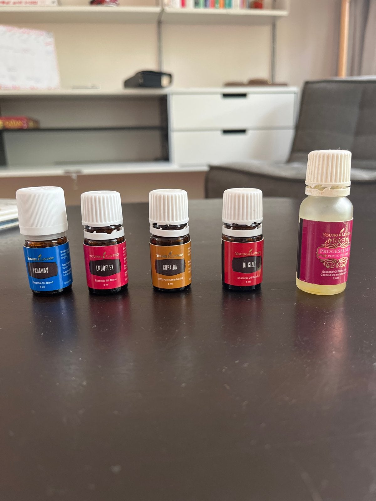 Young Living Essentiële Oliën - Diverse Geuren, Ophalen of Verzenden, Gebruikt, Overige typen