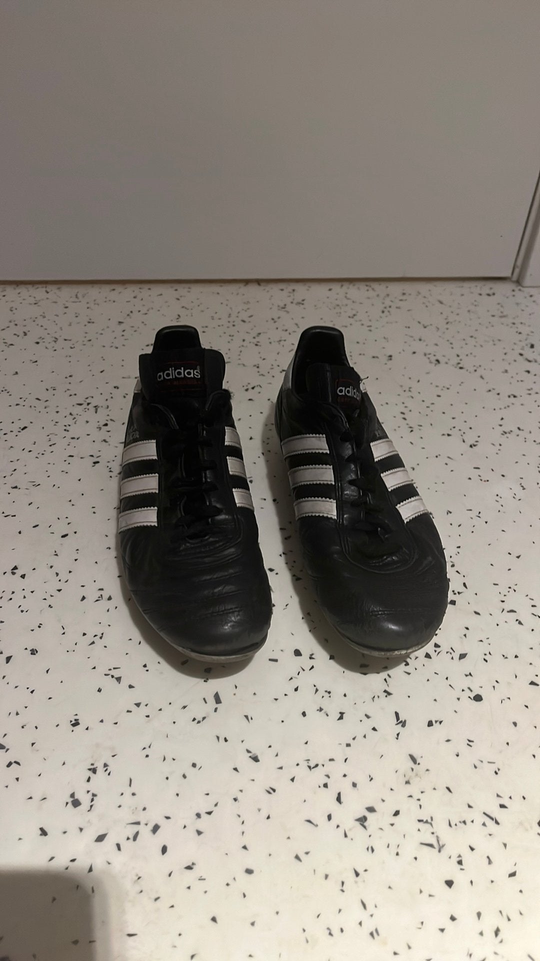 Maat 40 Adidas Copa Mundial Zwart Goede Staat, Ophalen of Verzenden, Gedragen, Sportschoenen, Zwart