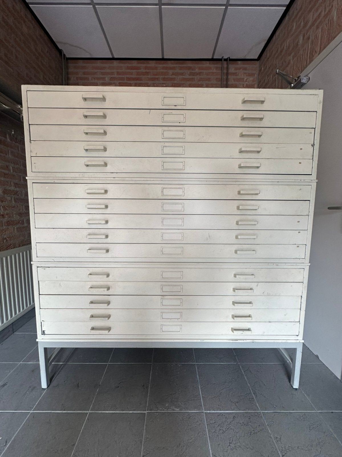 Teken kast A0, Huis en Inrichting, Ophalen, Gebruikt, 5 laden of meer, 75 cm of meer