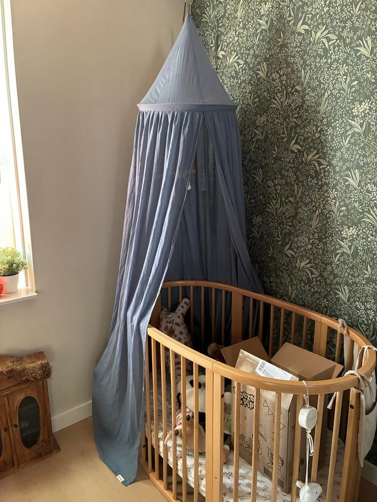 Little Dutch Klamboe Pure Denim Blue, Ophalen, Zo goed als nieuw, Klamboe