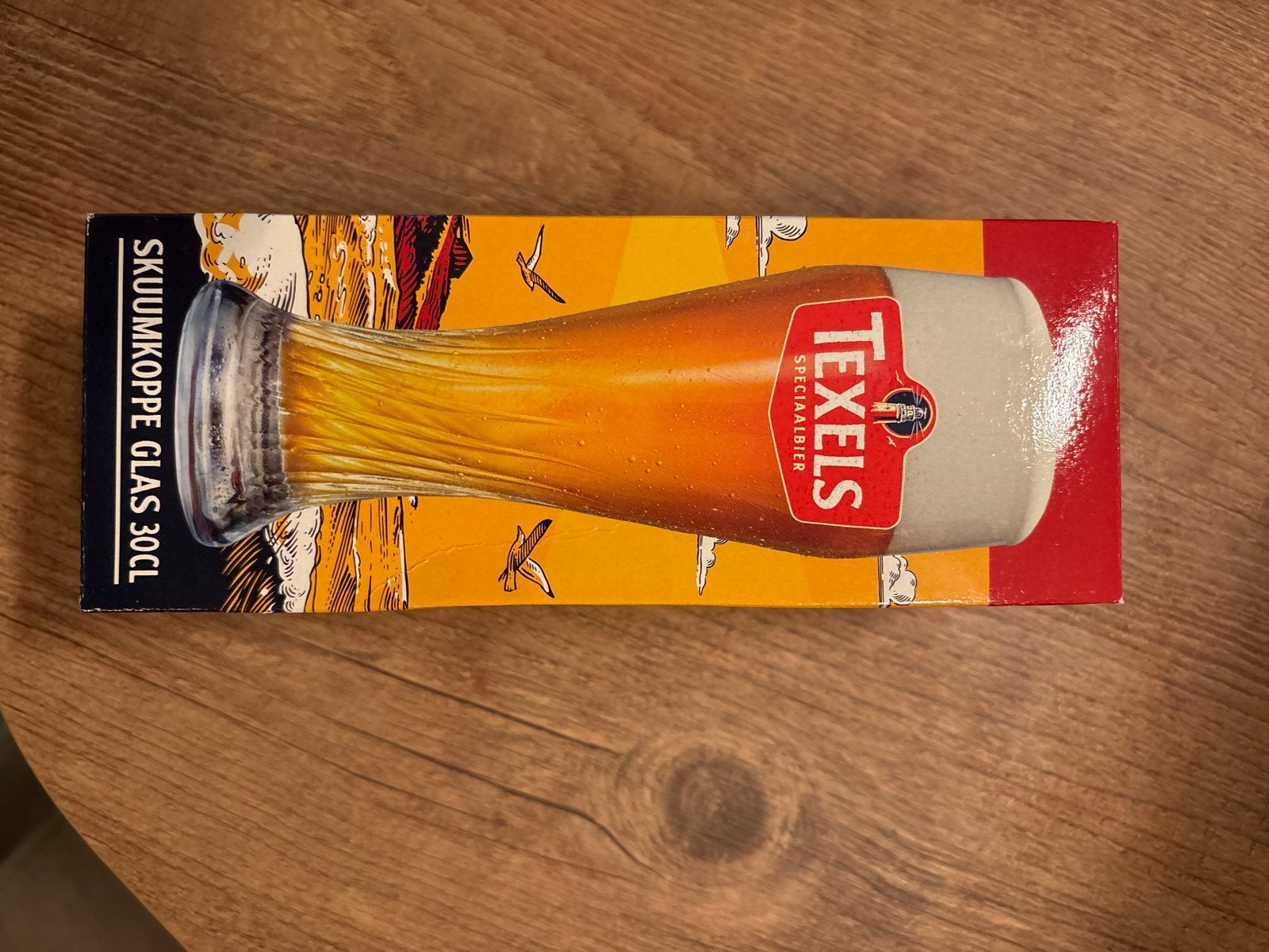Texels Skuumkoppe Bierglas 30cl - Nieuw 5 stuks aanwezig, Nieuw, Ophalen of Verzenden, Meerkleurig, Overige merken
