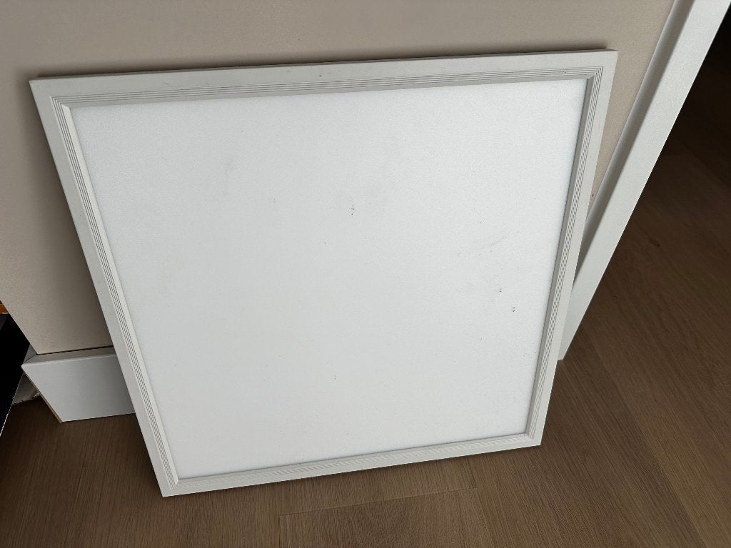 LIVARNO HOME LED-lichtpaneel 45x45 cm – 3 stuks beschikbaar, Gebruikt, Modern, Overige fittingen, Ophalen of Verzenden