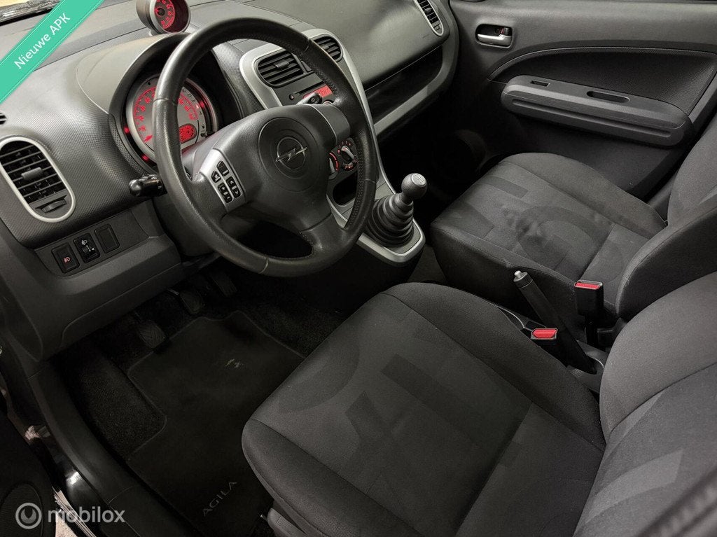 Opel Agila 1.0 Enjoy|Airco|elek ramen|Sport velgen|APK Nieuw, Auto's, Opel, Gebruikt, 31 €/maand, Origineel Nederlands, Bedrijf