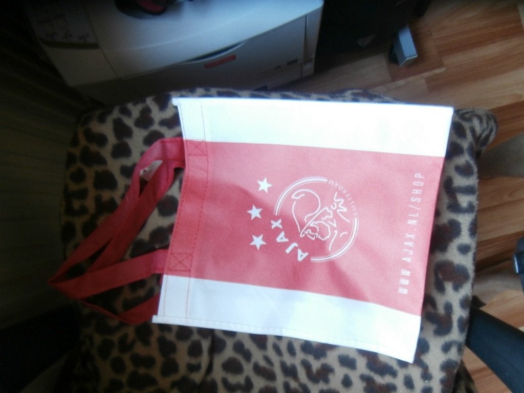 voetbal Ajax Amsterdam shopper boodschappentas tas nieuw, Ophalen of Verzenden, Zo goed als nieuw, Ajax, Overige typen