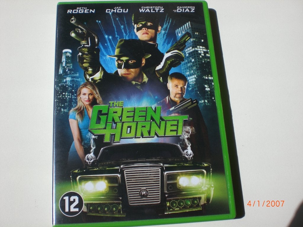 dvd The Green Hornet Christopher Waltz Cameron Diaz Seth Rog, Bonusmateriaal, Engels, Nederlands, Actie