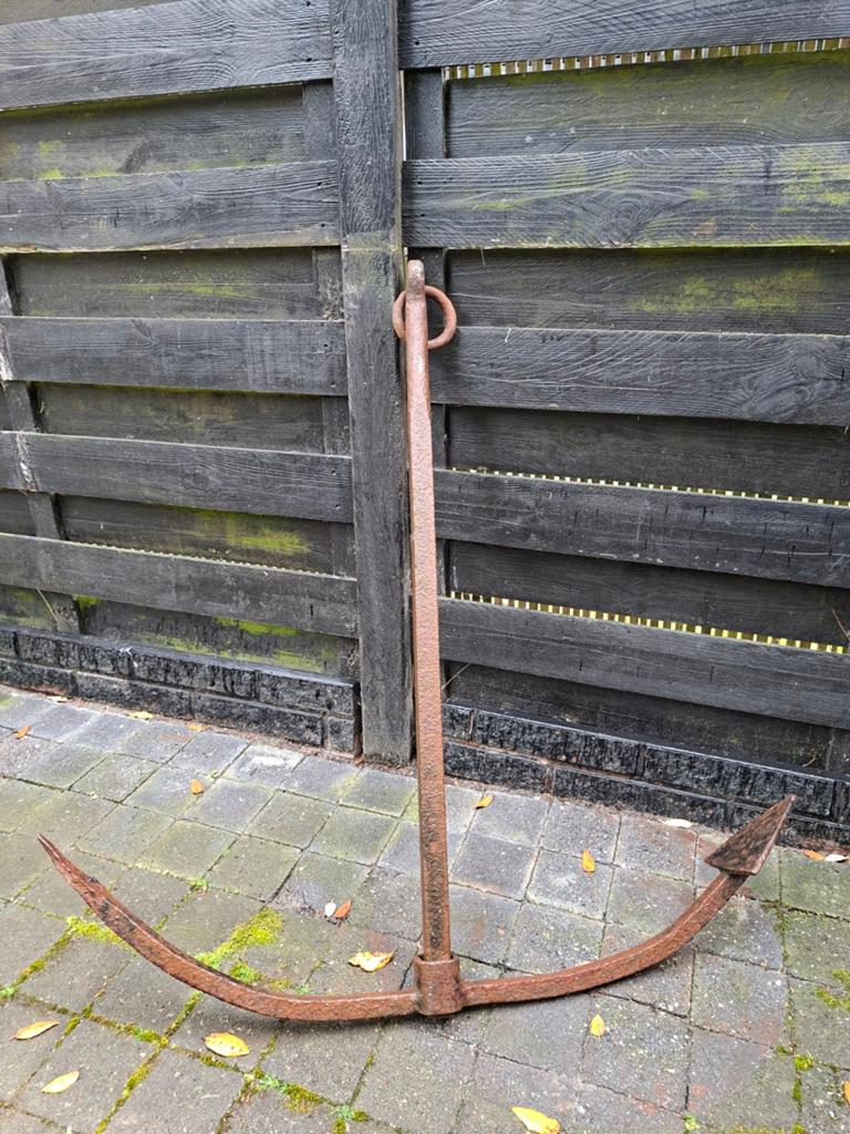 Decoratief anker - roestig metaal, Ophalen