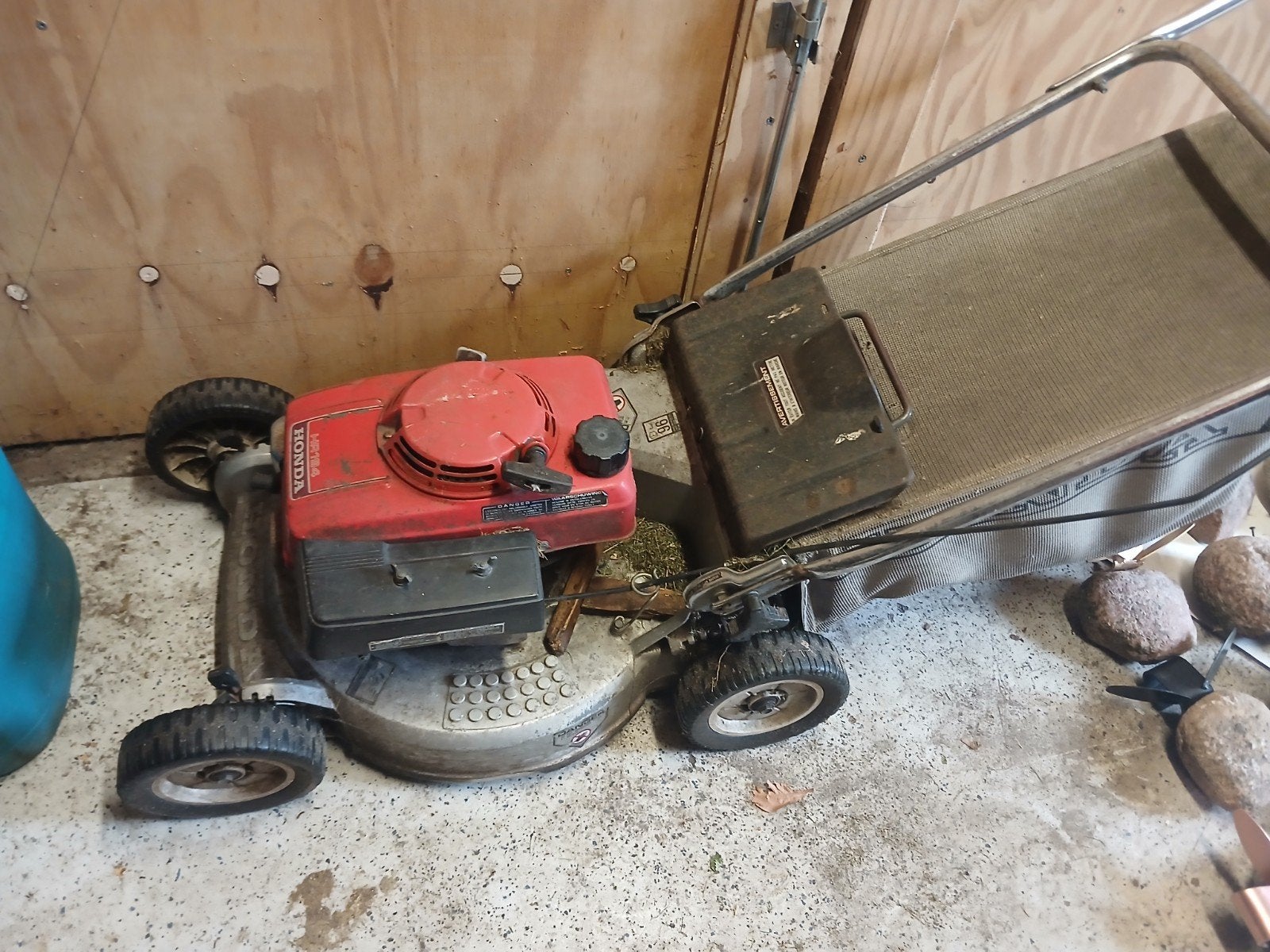 honda grasmaaier, Ophalen, Gebruikt, Benzine-grasmaaier