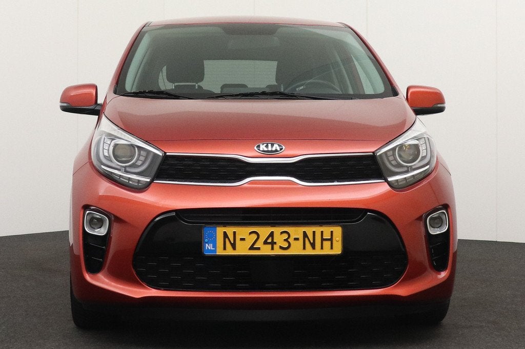 Kia Picanto 1.0 DPi Dynamic+ 5P. Camera Carplay Cruise Clima, Voorwielaandrijving, Stof, Gebruikt, Overige kleuren