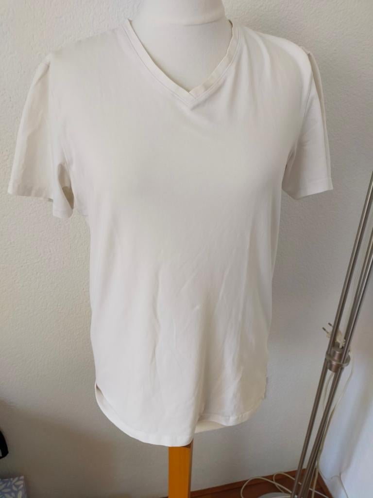 Wit t shirt maat M. Jeans centrum, Kleding | Dames, Wit, Maat 42/44 (L), Ophalen of Verzenden, Zo goed als nieuw