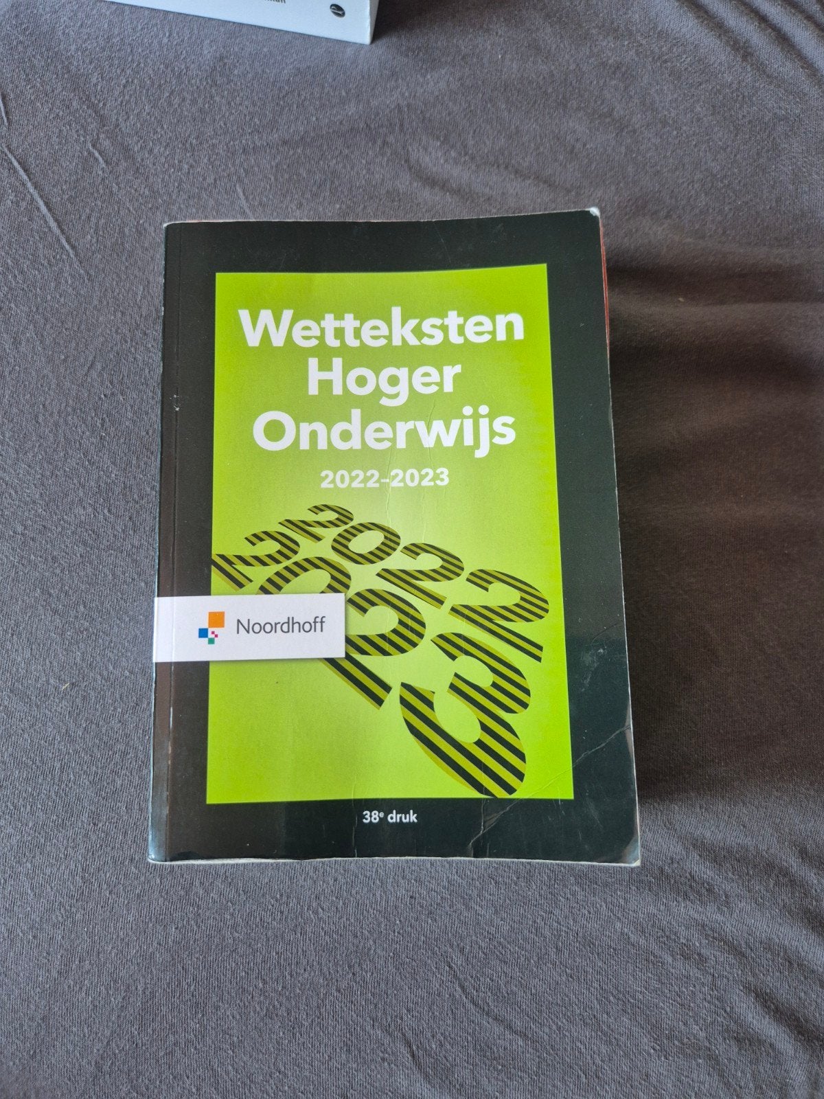 Wetteksten Hoger Onderwijs 2022-2023 - 38e druk, Overige vakken, Noordhoff, Overige niveaus, Ophalen