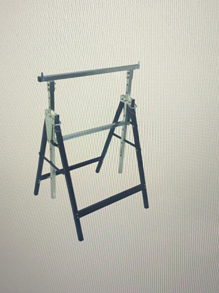verstelbare metalen schragen, Ophalen, Zo goed als nieuw