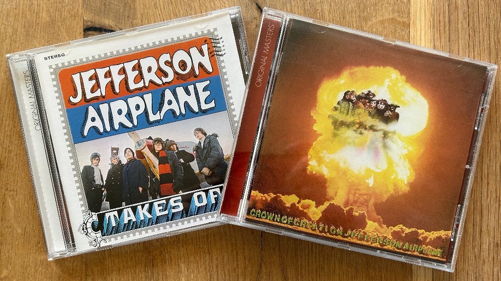 JEFFERSON AIRPLANE - Crown of creation & Take off ( 2 CDs ), Cd's en Dvd's, Cd's | Rock, Ophalen of Verzenden, Zo goed als nieuw