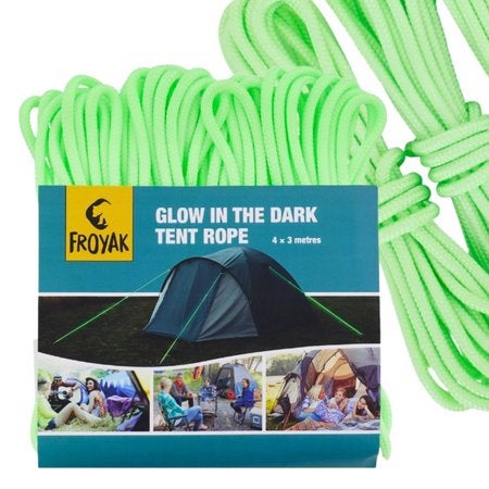 Froyak Glow in the Dark Tenttouwen - 4x3 meter, Nieuw, Ophalen of Verzenden, No data, No data