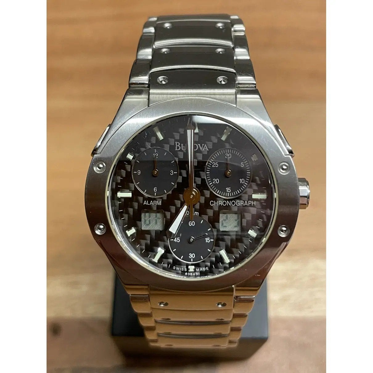 Bulova Chronograph horloge model 2008 - Zo goed als nieuw, c, Ophalen of Verzenden