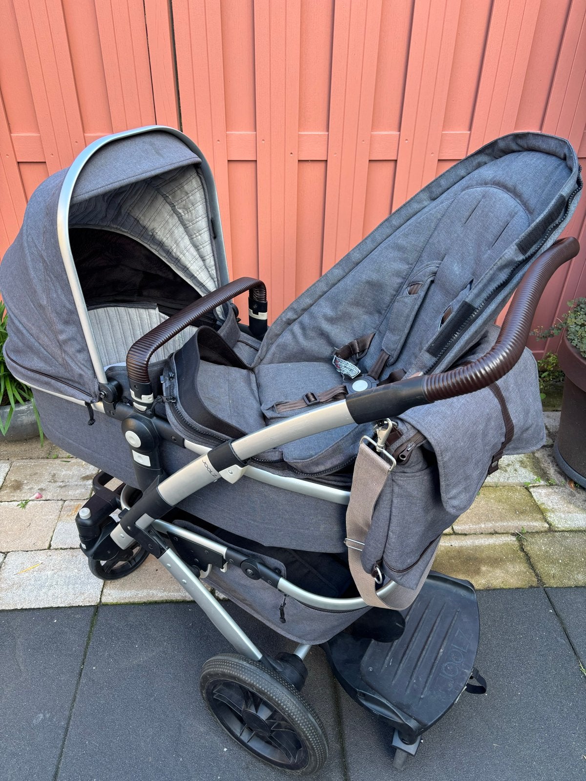 Joolz Geo kinderwagen zeer compleet, Gebruikt, Combiwagen, Met reiswieg, Ophalen