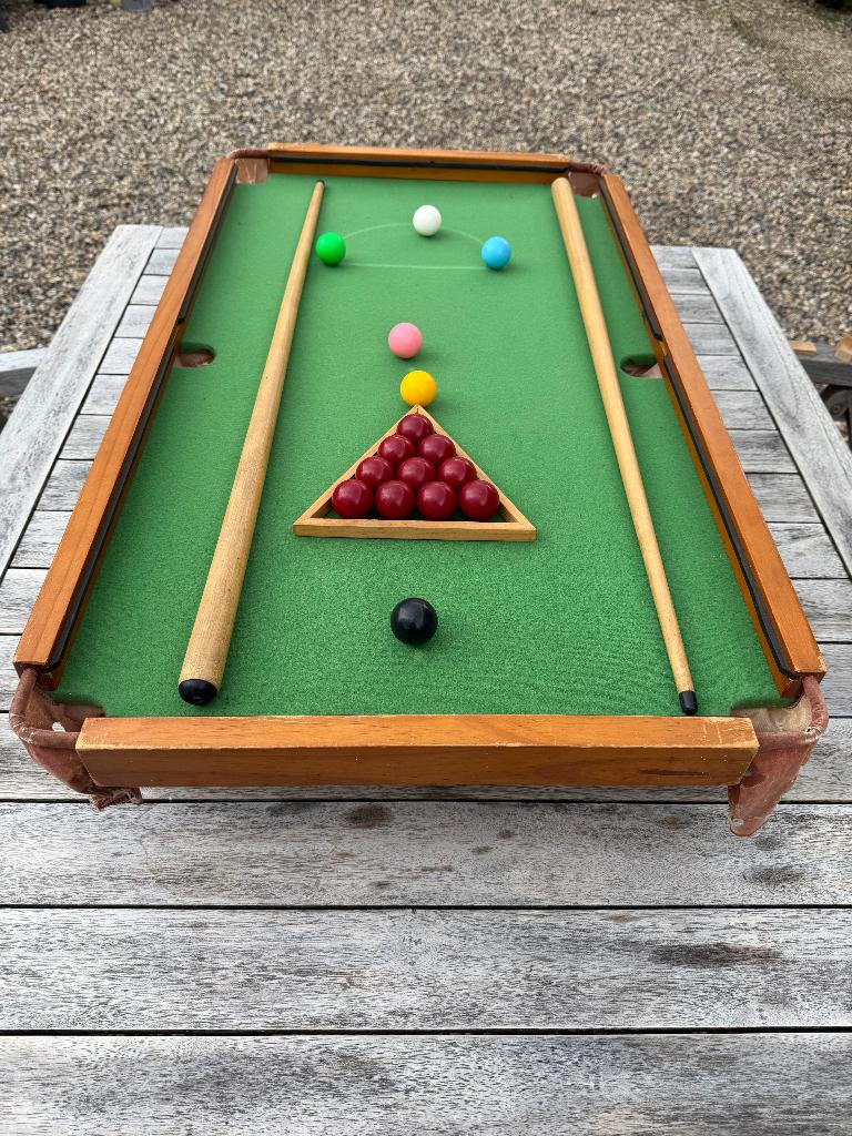Snooker biljart - Tafel model, Ophalen of Verzenden, Gebruikt, Snookertafel