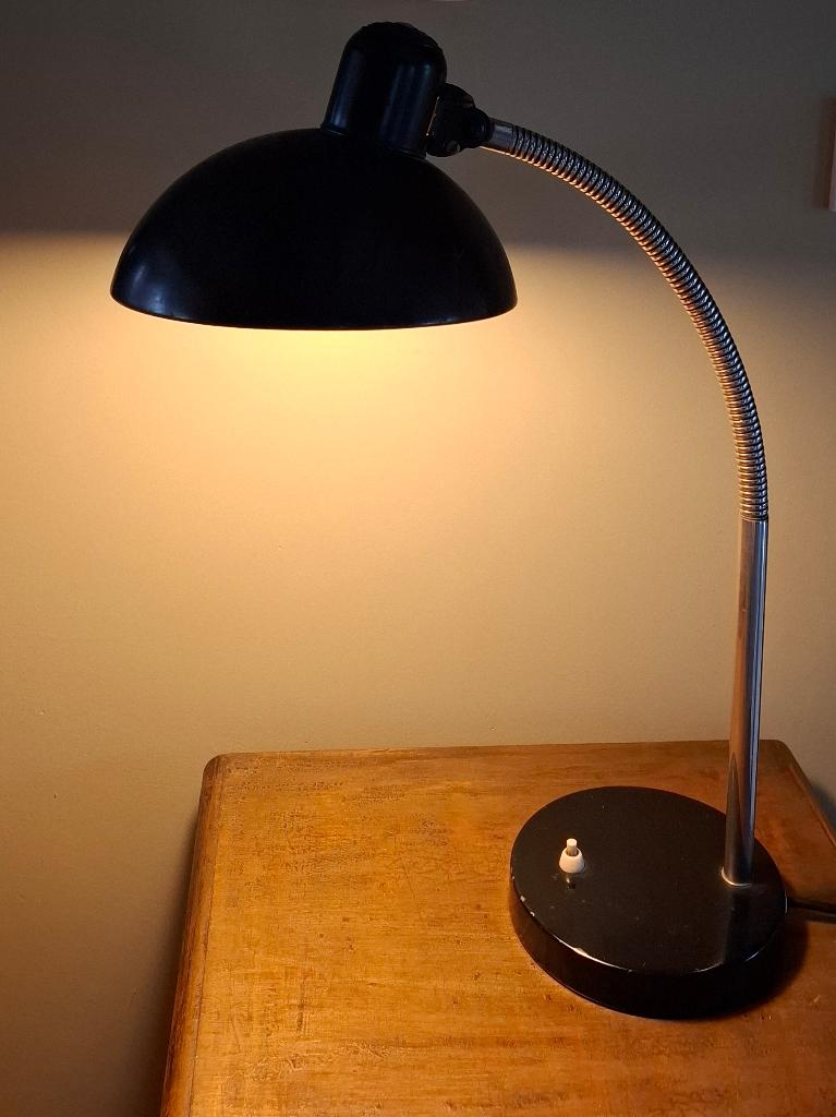 Art deco lamp/Bauhaus/Kaiser Idell bureaulamp, Ophalen of Verzenden