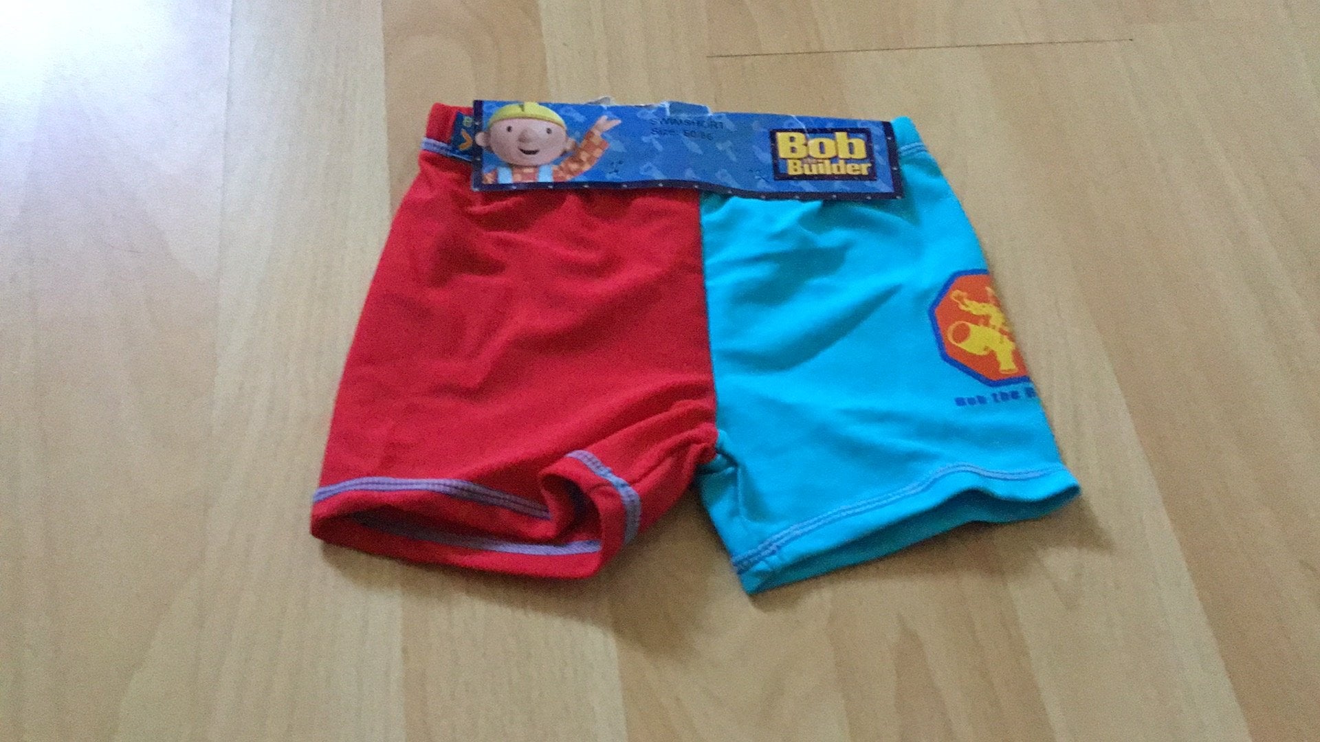 Zwembroekje bob de bouwer met pijpjes nieuw, Ophalen, Nieuw, Zwembroek, Maat 80