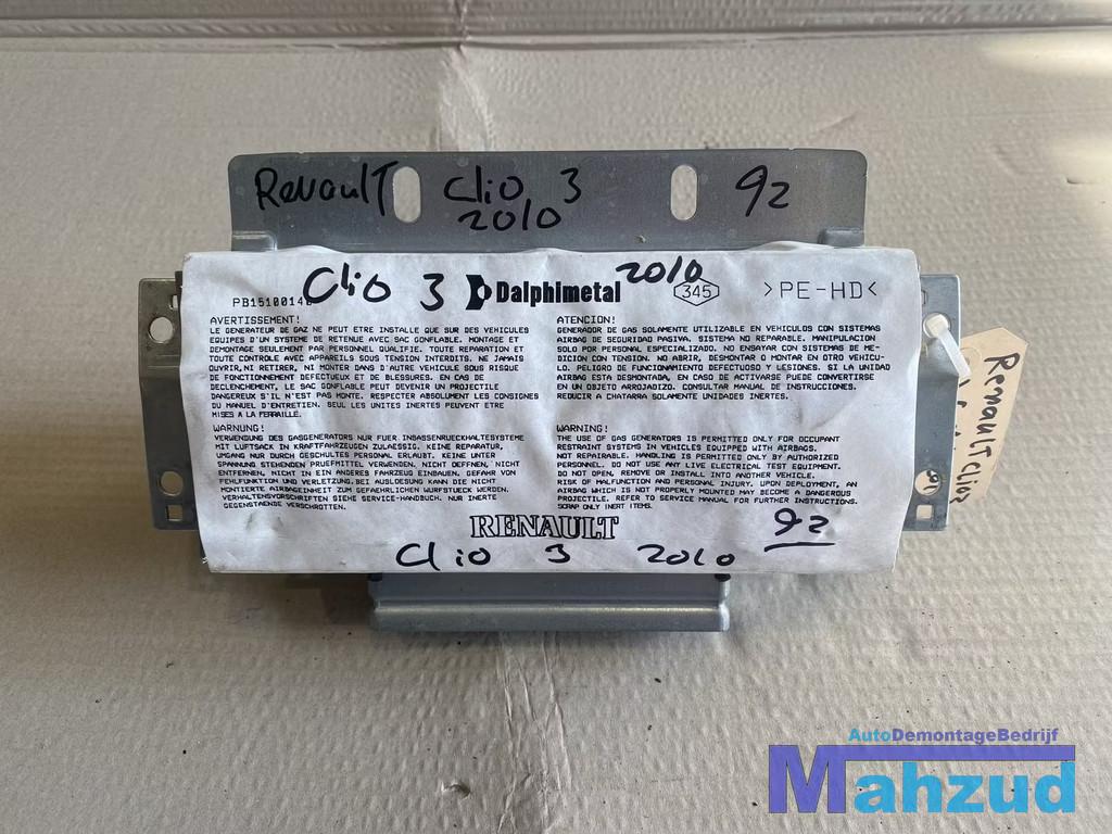 RENAULT CLIO 3 Passagiers airbag dashboard rechts, Renault Group, Gebruikt, Contact.group@renault.com, Renault