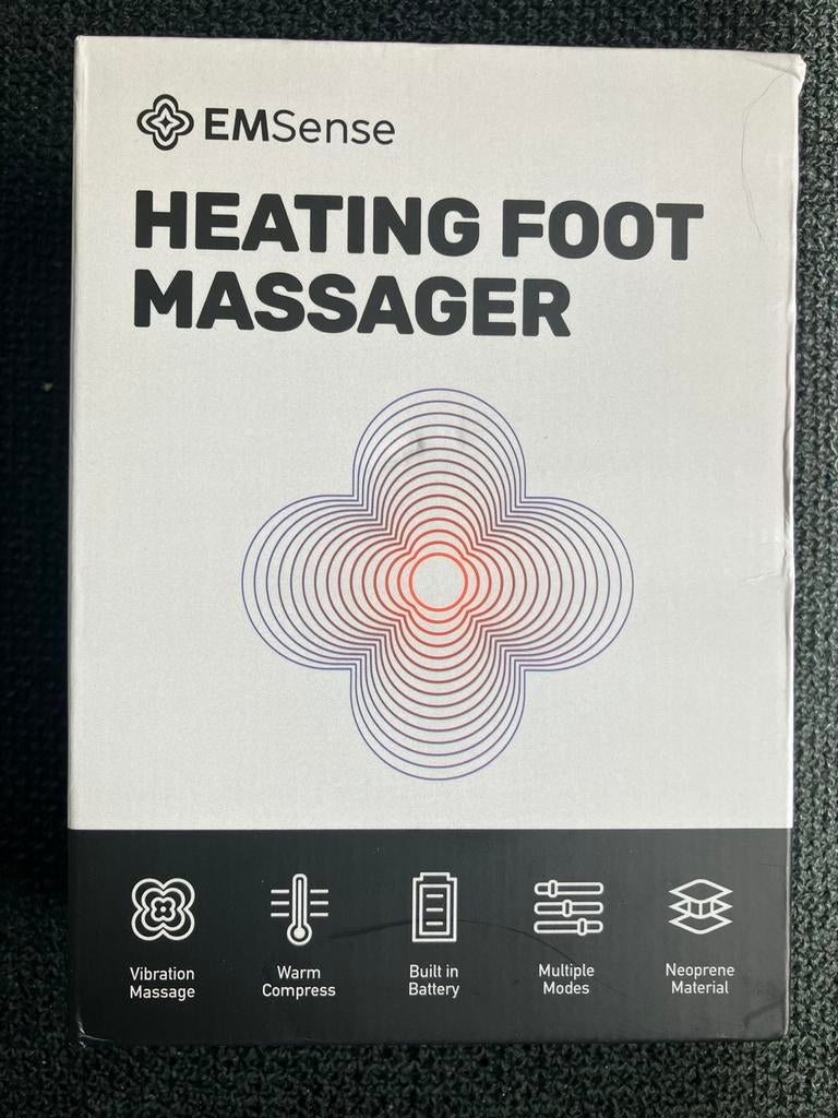EM Sense voetmassage, warmte compress., Sport en Fitness, Massageproducten, Ophalen of Verzenden, Nieuw, Apparaat