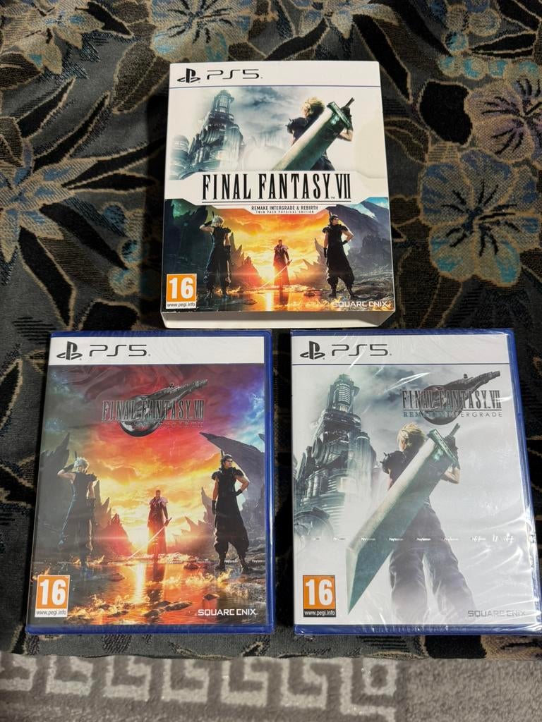 Final Fantasy VII Remake Intergrade & Rebirth Twin Pack NEW, Avontuur en Actie, Nieuw, Ophalen of Verzenden, Eén computer