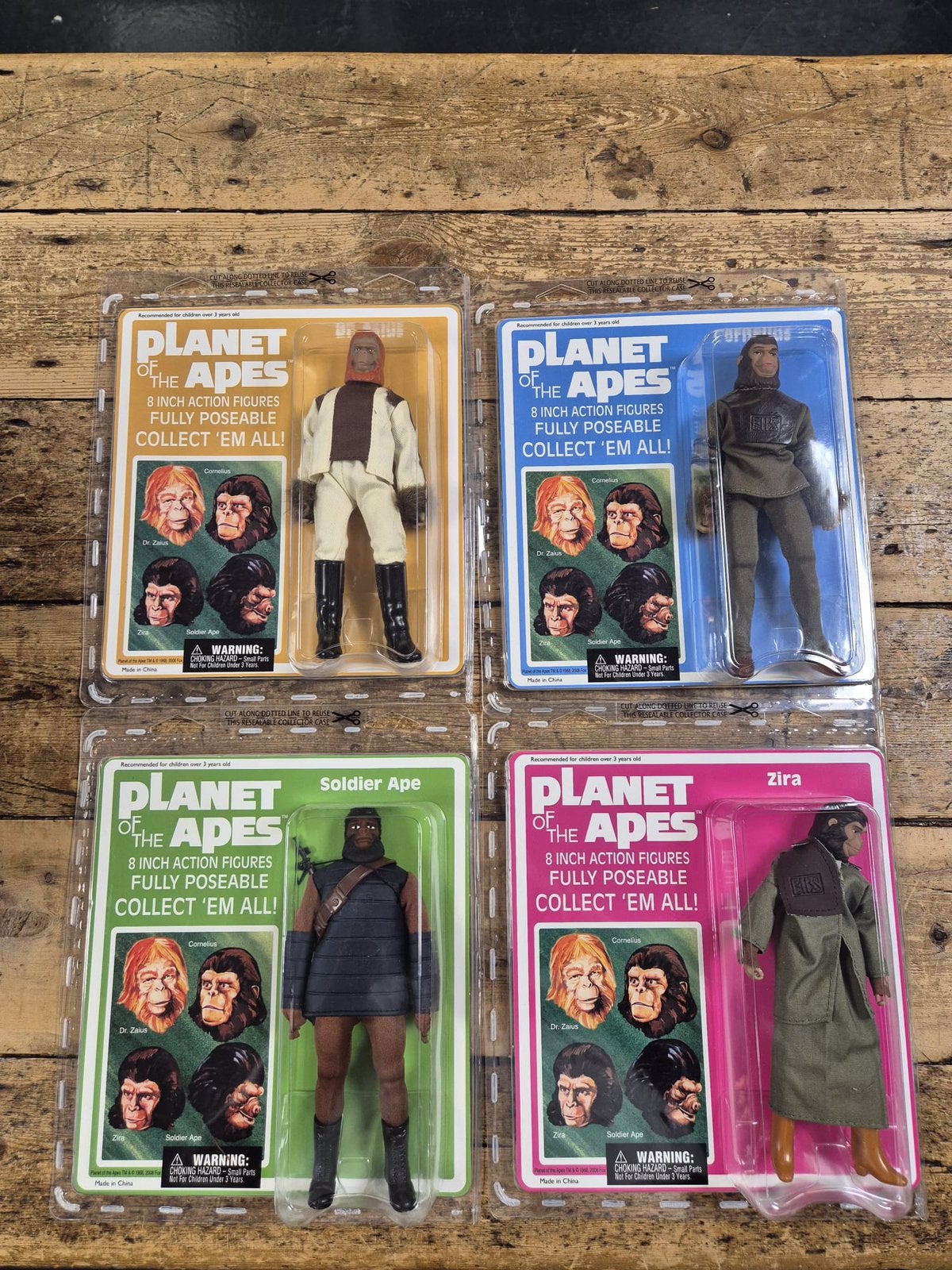 Mego / Diamond select - Planet of the Apes complete set, Ophalen of Verzenden, Nieuw