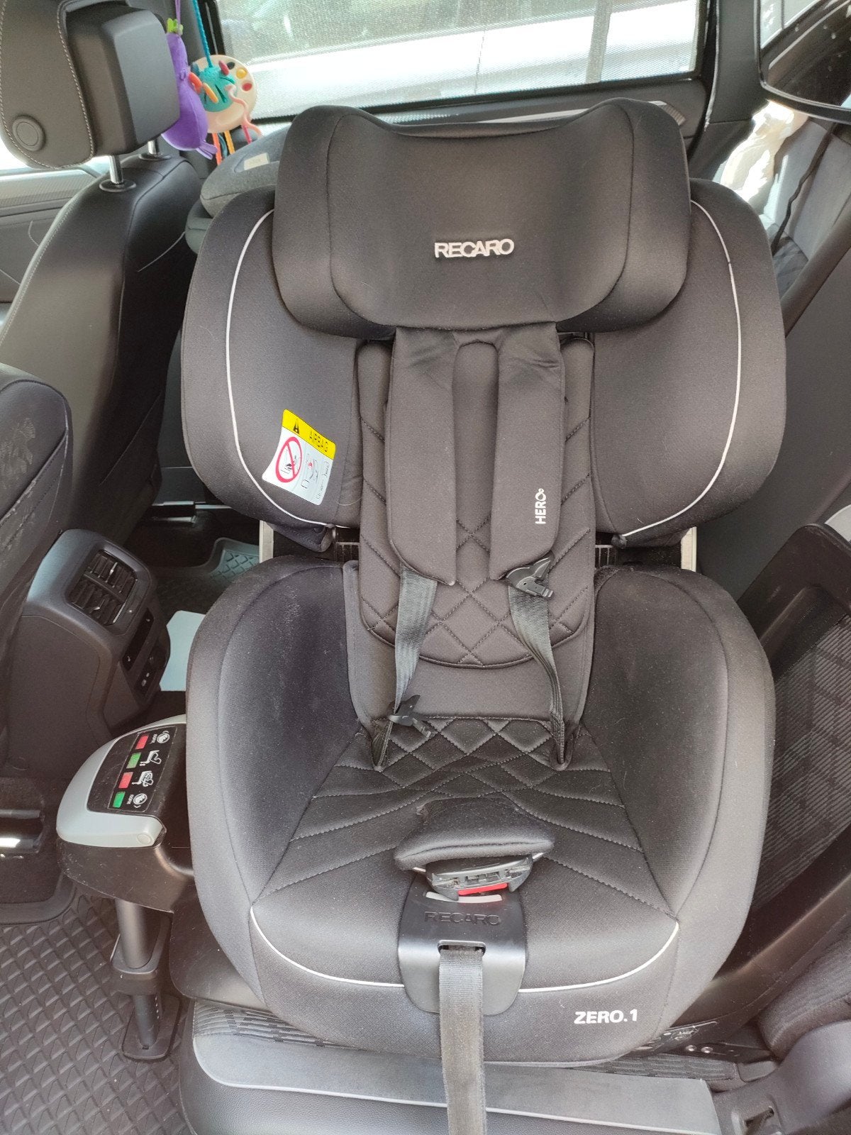 Recaro Zero.1 autostoel - Draaibaar en Isofix, Verstelbare rugleuning, Gebruikt, 0 t/m 18 kg, Isofix