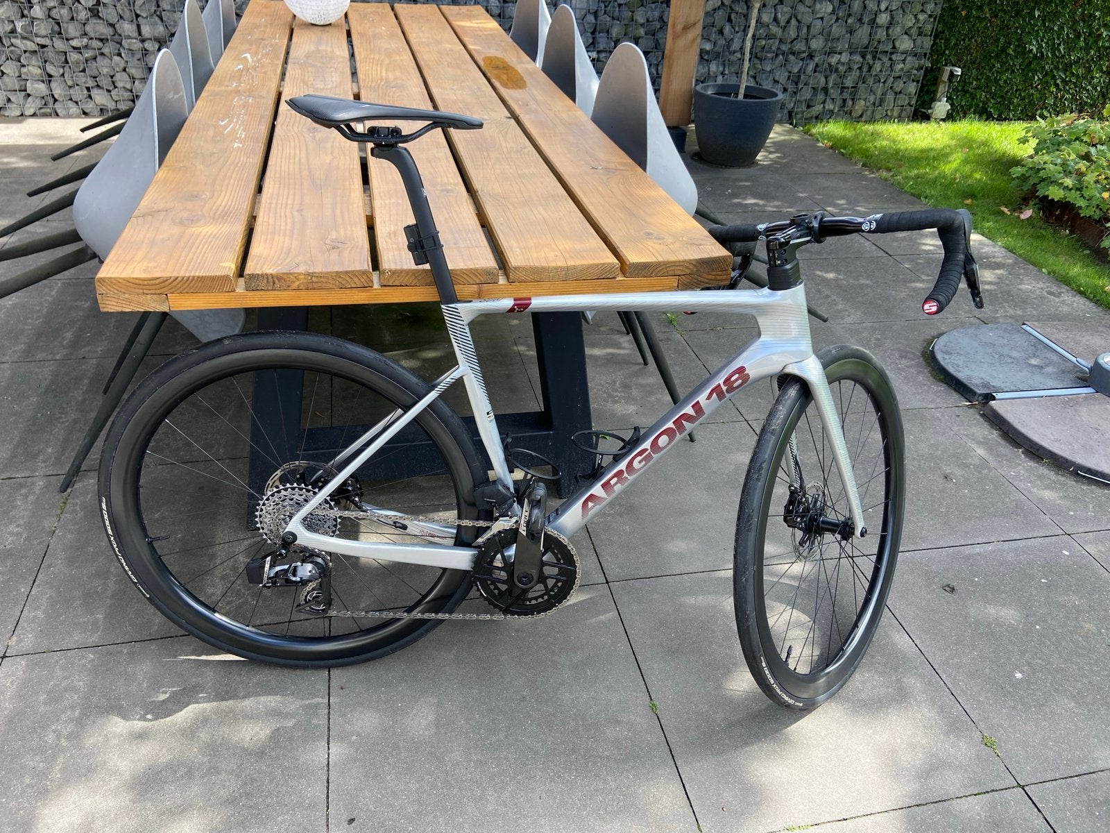 Argon 18 SUM racefiets, Fietsen en Brommers, Fietsen | Racefietsen, 28 inch, Carbon, Heren, Zo goed als nieuw