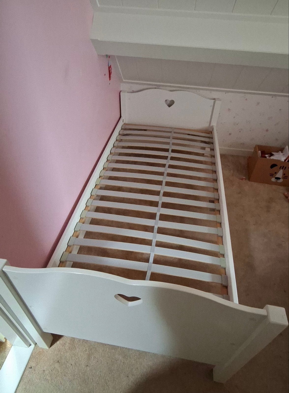 mooi stevig meisjes bed, Ophalen, 85 tot 100 cm, Gebruikt, Matras