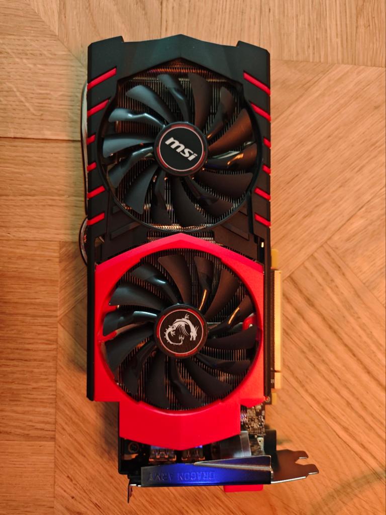 MSI GeForce GTX 970 GAMING 4G, Computers en Software, Videokaarten, PCI-Express 3, Gebruikt, HDMI, Ophalen of Verzenden