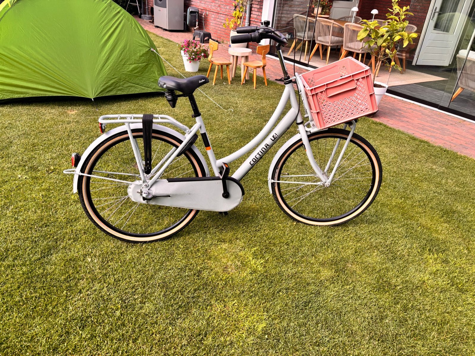 Cortina U4 Transportfiets 26 inch, Terugtraprem, Gebruikt, Versnellingen, Ophalen