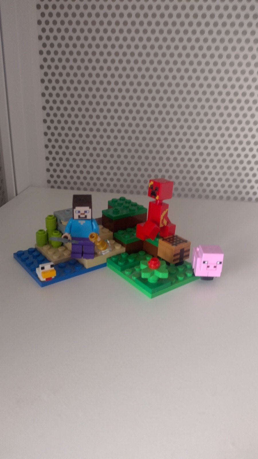 LEGO Minecraft 21177 De Creeper Hinderlaag, Minecraft, Lego, Ophalen of Verzenden, Zo goed als nieuw