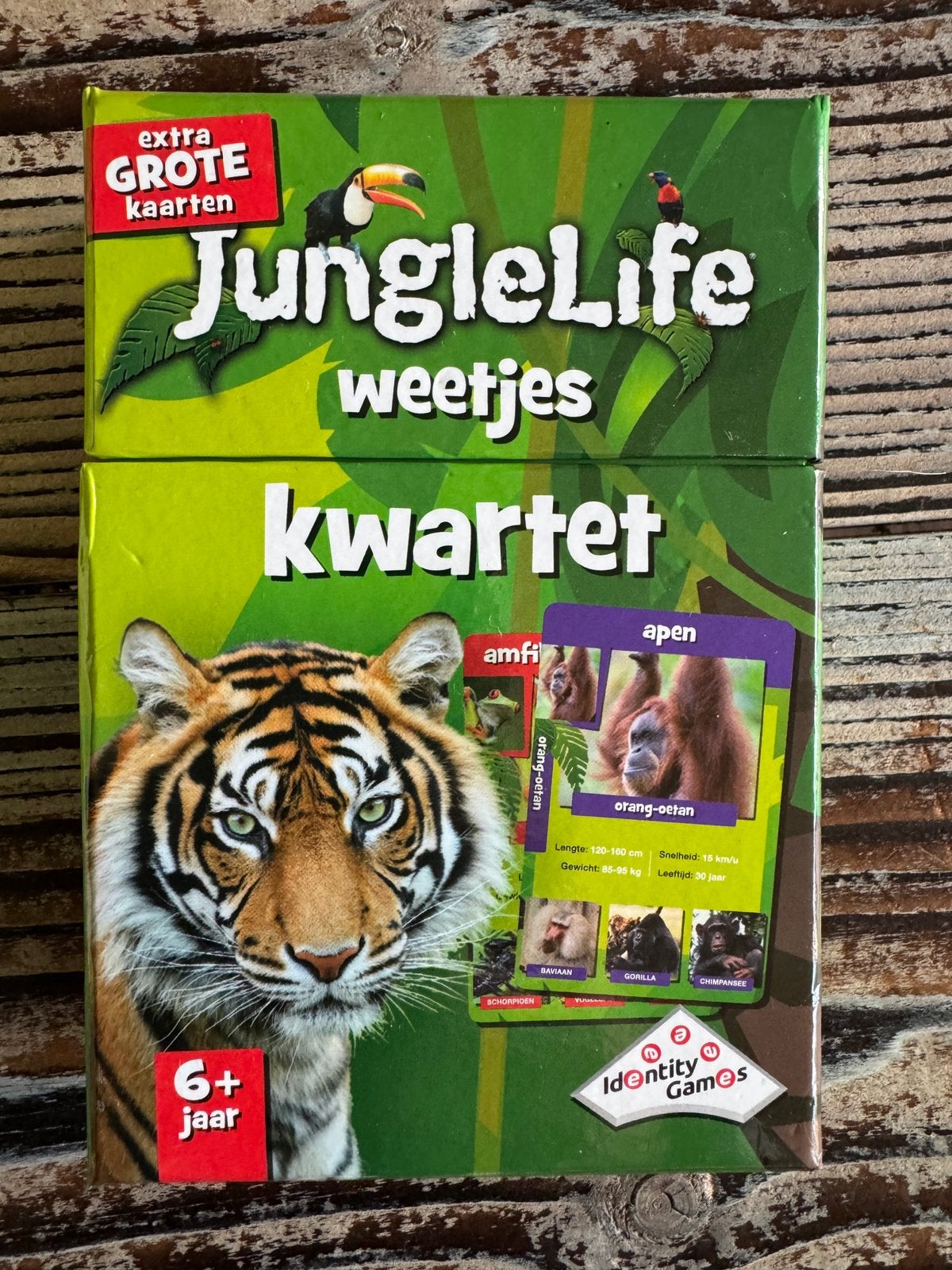 JungleLife weetjes kwartet, Ophalen of Verzenden, Zo goed als nieuw, Kwartet(ten)